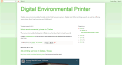 Desktop Screenshot of dallasenvironmentalprinter.com